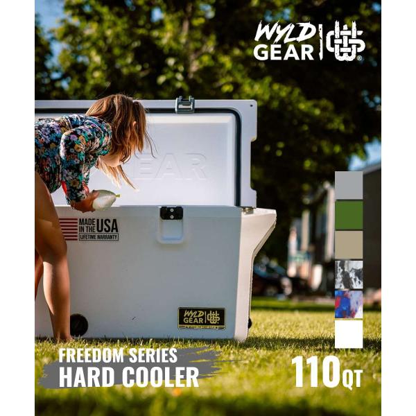 ワイルドギア WYLD GEAR ハードクーラー FREEDOM シリーズ 110 QT クーラー ...