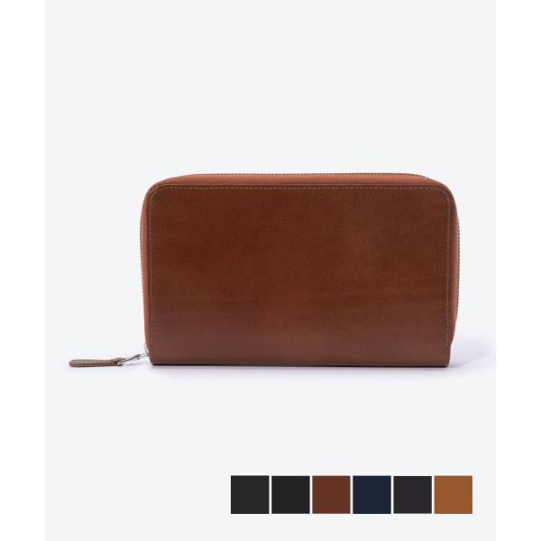 ホワイトハウスコックス Whitehouse Cox ES1090 長財布 ZIP ROUND TR...