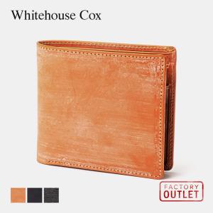 ホワイトハウスコックス Whitehouse Cox 7532 二つ折り財布 メンズ 