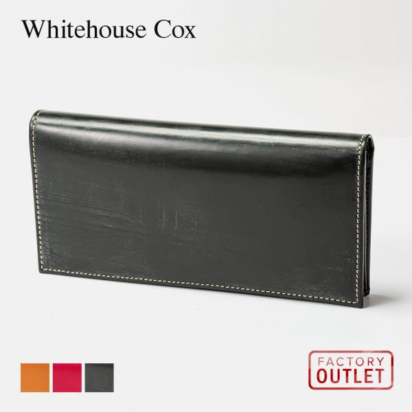 ホワイトハウスコックス Whitehouse Cox 9697L 長財布 メンズ 財布 ロングウォレ...