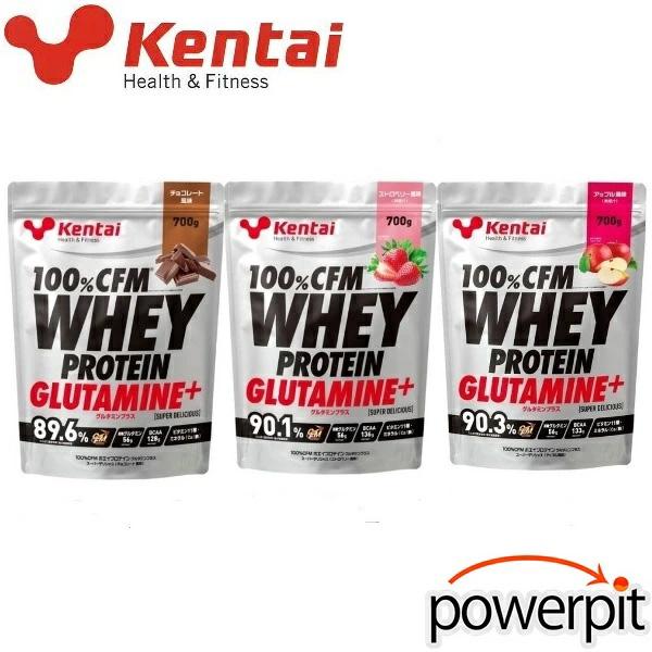 ケンタイ 100% CFM ホエイプロテイングルタミンプラス スーパーデリシャスタイプ 700g入り...