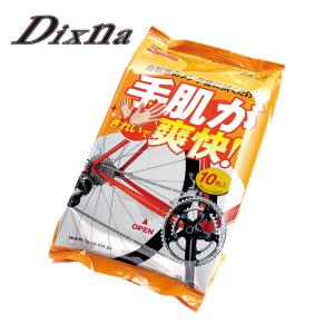 Dixna ディズナ テハダキレイデソウカイ 油汚れ グリス メンテナンス クリーナー 拭くだけ シート お手軽 ロード MTB クロスバイク アシスト 自転車｜u-turn01