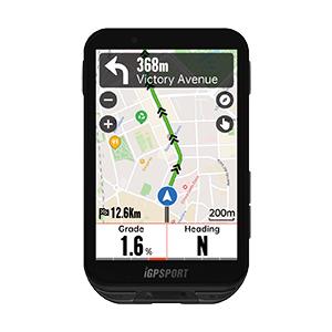 iGPSPORT アイジーピー iGS800サイクルコンピュタ ブラック タッチスクリーン GPS ...