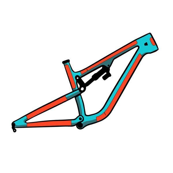 RIDEWRAP ライドラップ COVERED PROTECTION MTB DUAL-SUS カバ...