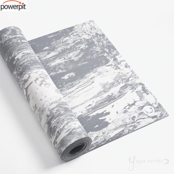 SALE ヨガワークス YW-A127-C165 サダナ・ピラティス8mm グレイマーブル yoga...