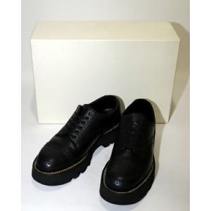 foot the coacher◇DOUBLE LACED/ローカットスニーカー/UK7/ブラック
