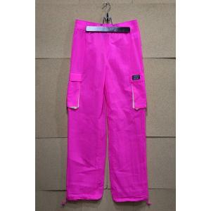 STUSSY WOMEN ステューシーウーマン AYDIN NYLON CRINKLE PANT XS PNK 216084 ストリート 古着