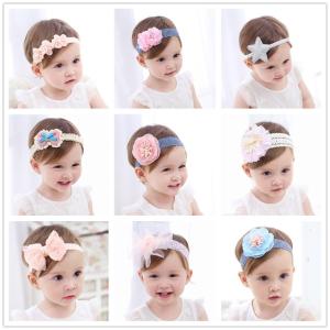 ベビー  キッズ　ヘアーバンド　カチューシャ  リボン