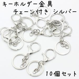 [10個] キーホルダー金具 ナスカン チェー...の詳細画像3