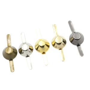 pomページ　43 小サイズ　底ビョウ 底鋲 ネジ式 4個セット 台形型 鋲 スタッズ 鞄 バッグ などの修理