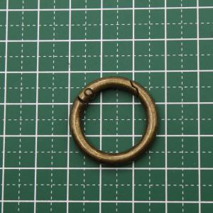 カラビナ 丸型 丸カン 外径 27mm 6個 ...の詳細画像4