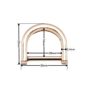 [2個] Dカン ネジ式 内径 20mm 全4...の詳細画像4