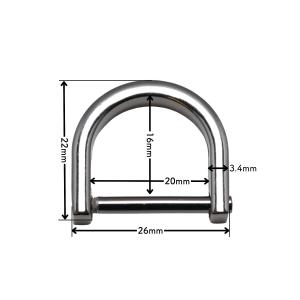 [2個] Dカン ネジ式 内径 20mm 全4...の詳細画像5
