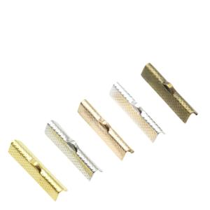 50個セット] ワニカン 金具 8mm ワニ口 クリップ ワニグチ 紐止め