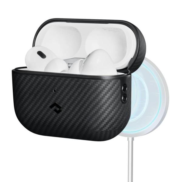 「PITAKA」AirPods Pro2 対応 ケース MagSafe対応 MagEZ Case エ...