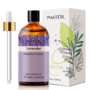 PHATOIL ラベンダー 100ml エッセンシャルオイル 精油 アロマオイル プレゼント…