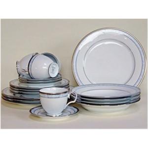 ノリタケ ４人用ホームセット ハンプシャープラチナ