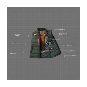 BURTLE バートル 5044 防寒ベスト ...の詳細画像5