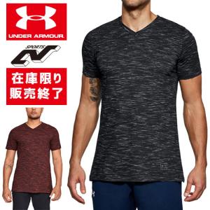 アンダーアーマー メンズ Tシャツ Vネック インナー ヒ...