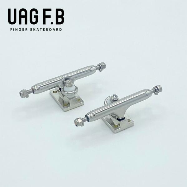 UAG F.B  PRORUCKS / シルバー / finger skate board  / 指...