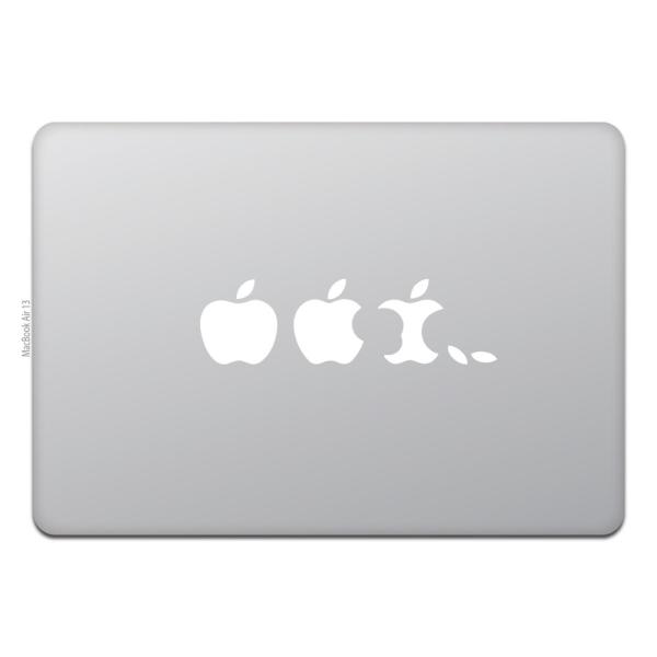 MacBook Air / Pro マックブック ステッカー シール エボリューション アップル E...