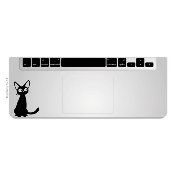 MacBook Air / Pro マックブック ステッカー シール アニメ キャラクター  黒猫 ...