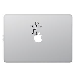 MacBook Air / Pro マックブック ステッカー シール 猫 黒猫 キャット