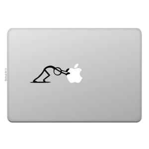 MacBook Air / Pro マックブック ステッカー シール 猫 黒猫 キャット