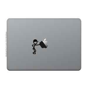 MacBook Air / Pro マックブック ステッカー シール ガン