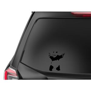 カインドストア 自動車 ステッカー カー リア ウィンドウ デカール シューティング パンダ バンクシー The Shooting Panda Banksy M2 Kindstore 通販 Yahoo ショッピング