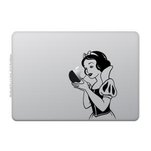 カインドストア MacBook Pro 13 / 15インチ 2016 / 12インチ マックブック ステッカー シール 白雪姫 プリンセス ノーマル｜uandme