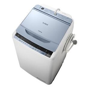 日立 BW-V80A-A(ブル-) ビートウォッシュ 全自動...