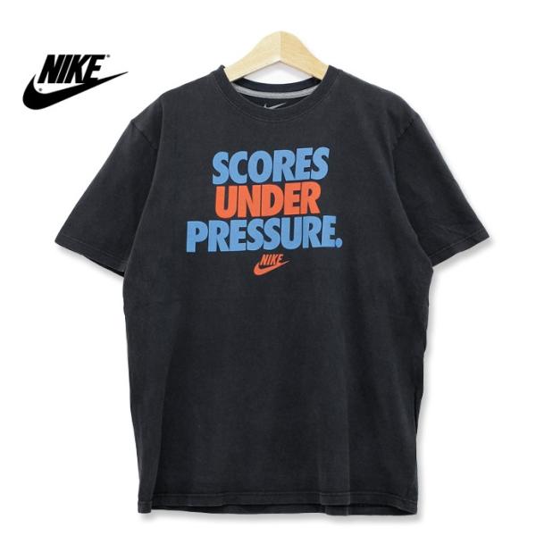 NIKE ナイキ プリントTシャツ ブラック XLサイズ t180723-14