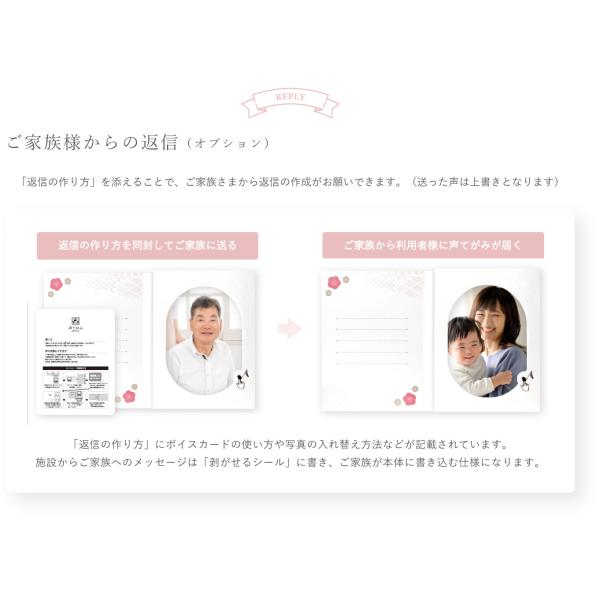 声てがみ 【30秒録音ボイスメッセージカード 】10冊セット　返信オプションつき