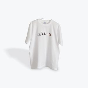 シュナウザー全員集合刺しゅうtシャツ かわいい...の詳細画像1