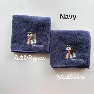 靴下シュナ シュナウザ―雑貨 タオルハンカチ ...の詳細画像2
