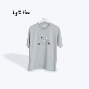 シュナウザー雑貨 tシャツ ロゴ刺繍tシャツ ...の詳細画像2