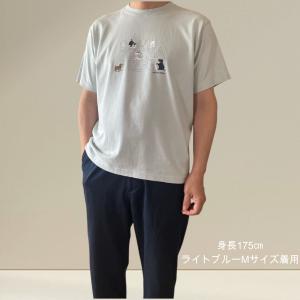 シュナウザー雑貨 tシャツ ロゴ刺繍tシャツ ...の詳細画像4