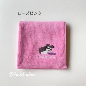 Zzz シュナ シュナウザ―雑貨 タオルハンカ...の詳細画像2