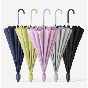 傘 レディース メンズ 16本骨 長傘 日傘 収納カバー付き 無地 撥水カバー付き 耐風 撥水 軽量 耐風 梅雨対策 紳士傘 ビジネス 通勤 通学