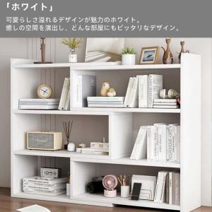 本棚 大容量 伸縮ラック シェルフ 収納棚 デ...の詳細画像5
