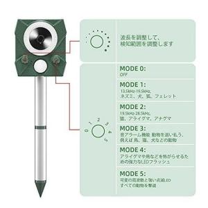 改良版 猫よけ 超音波 超音波動物撃退器 強力...の詳細画像3
