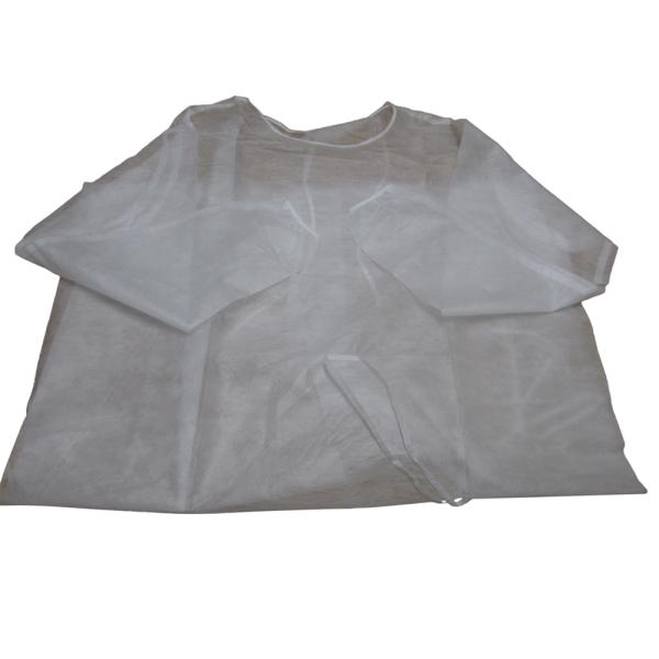 アイソレーションガウン 1箱(100枚入)フリーサイズ 男女共用