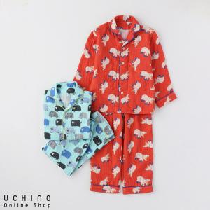 UCHINO SALE UCHINO マシュマロガーゼ トリコストライプ キッズ