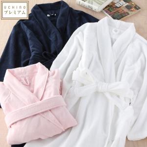 UCHINO SALE UCHINO ウチノ エアリータッチ メンズ ボタンローブ