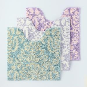 SALE 【UCHINO公式店】ウチノ マドックス トイレマット ｜ ローラアシュレイ LAURA ASHLEY 花柄 ペイズリー オーナメント