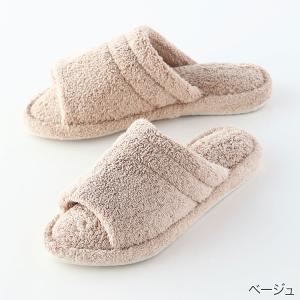 UCHINO公式店 オープントウスリッパ「コン...の詳細画像1