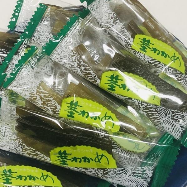 【送料無料】 国産　おつまみ茎わかめ　業務用３００ｇ便利な個包装ピロ袋入り おつまみにどうぞ/くきわ...