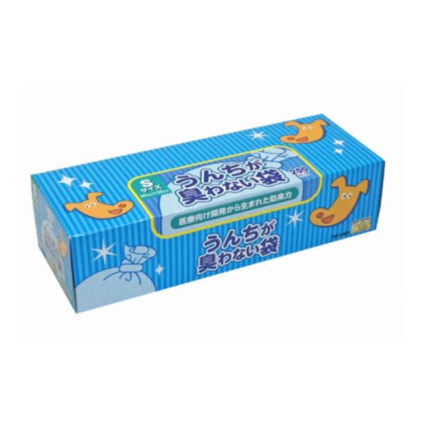 クリロン化成 うんちが臭わない袋 BOS ペット用 Sサイズ 200枚×20個セット