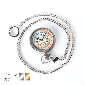チタンのナースウォッチ＜無垢ステンレスチェーン＞約35ｃｍ仕様